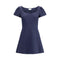 Alexander McQueen Short Dress with short gathered sleeves