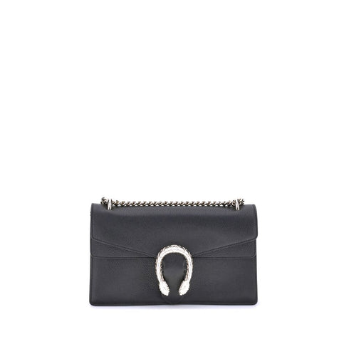 Gucci Dionysus Medium Shoulder Bag Calf Leather Black - Women’s