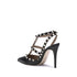 Valentino Garavani Rockstud Pumps Black Leather Studded High Heels Women