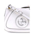Gucci Blondie Shoulder Bag in White Calf Leather with Signature G Logo – Women’s
