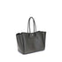 Balenciaga Bel Air Medium Carry All Bag – Gray Calfskin – Silver Hardware – Women’s