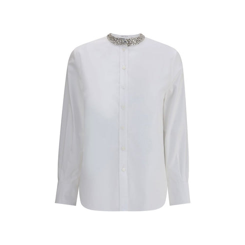 Alexander McQueen Shirt with embellished collar