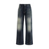 Alexander McQueen Vintage effect Jeans