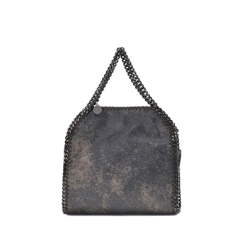 Stella McCartney Falabella Mini Charcoal Black Vegan Handbag for Women