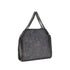 Stella McCartney Falabella Mini Charcoal Black Vegan Handbag for Women