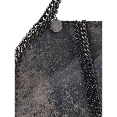 Stella McCartney Falabella Mini Charcoal Black Vegan Handbag for Women