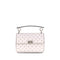 Valentino Garavani Rockstud Spike Medium Shoulder Bag White Lamb Leather - Women’s