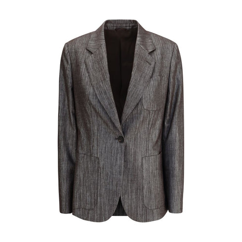 Brunello Cucinelli Lurex fabric Blazer