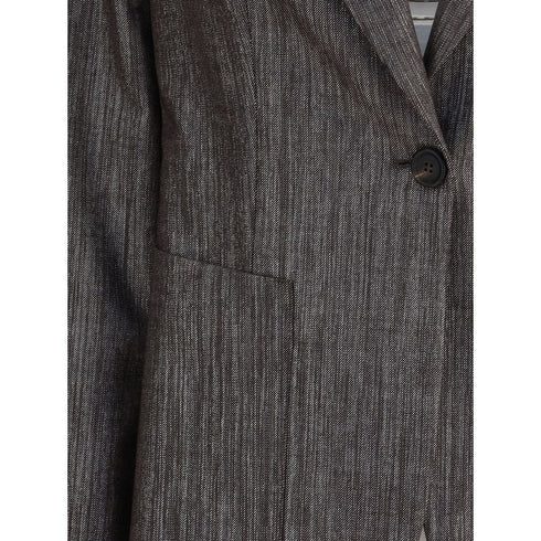 Brunello Cucinelli Lurex fabric Blazer