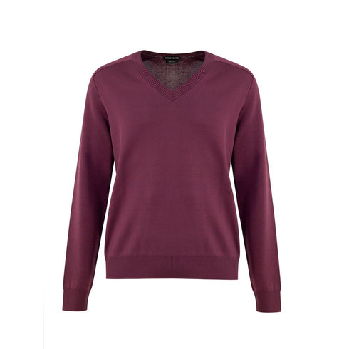 Tom Ford Purple Silk Sweater