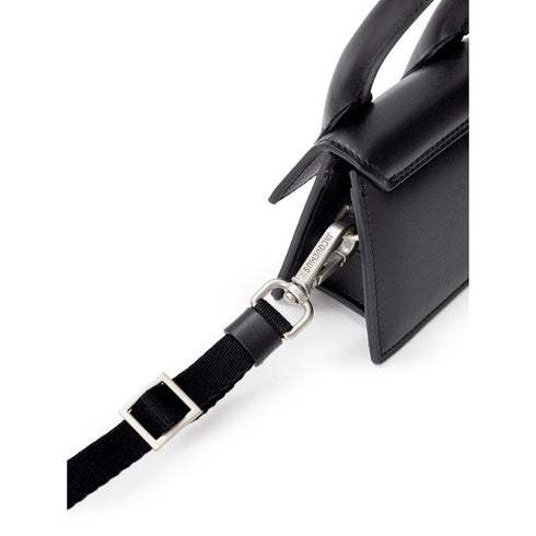 Jacquemus Le Chiquito Mini Handbag in Black Leather for Women