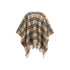 Burberry Archivio Check Cashmere Cape