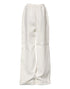 Dolce & Gabbana White Viscose Wide Leg Pull On Pants