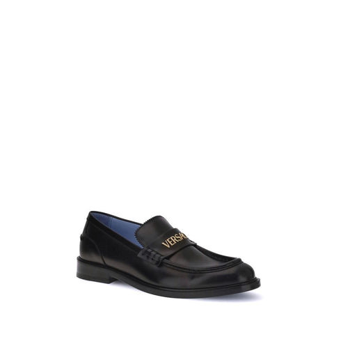 Versace Leather Loafers