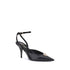 Versace Black Patent Leather Medusa Décolleté Heels - Women’s