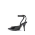 Versace Black Patent Leather Medusa Décolleté Heels - Women’s