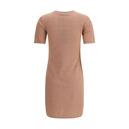 Fendi FF pattern midi Dress