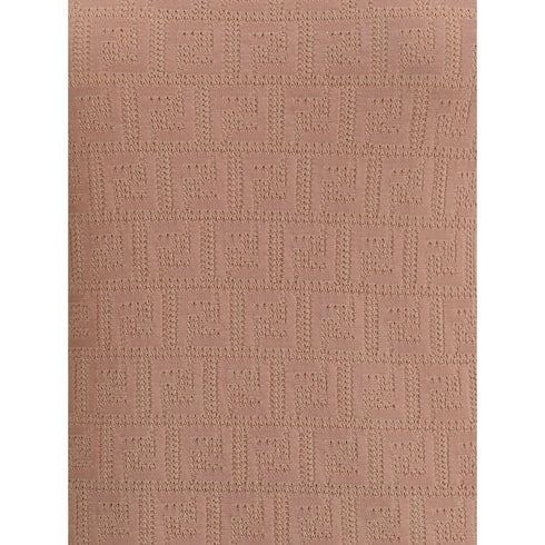 Fendi FF pattern midi Dress