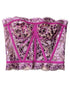 Dolce & Gabbana Pink Bustier Sleeveless Corset Blouse Top