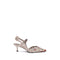 Fendi Colibrì Lite Mesh Embroidered Slingback Pumps – Beige Multicolor Heels for Women