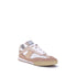 Chloé Beige White Leather Mesh Kick Sneakers Shoes for Women