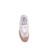 Chloé Beige White Leather Mesh Kick Sneakers Shoes for Women