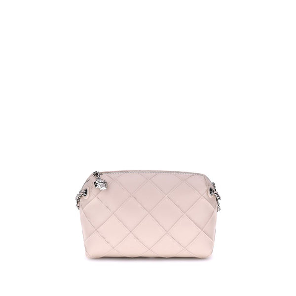 Tory Burch Fleming Feather Shoulder Bag in Light Pink Leather for Women