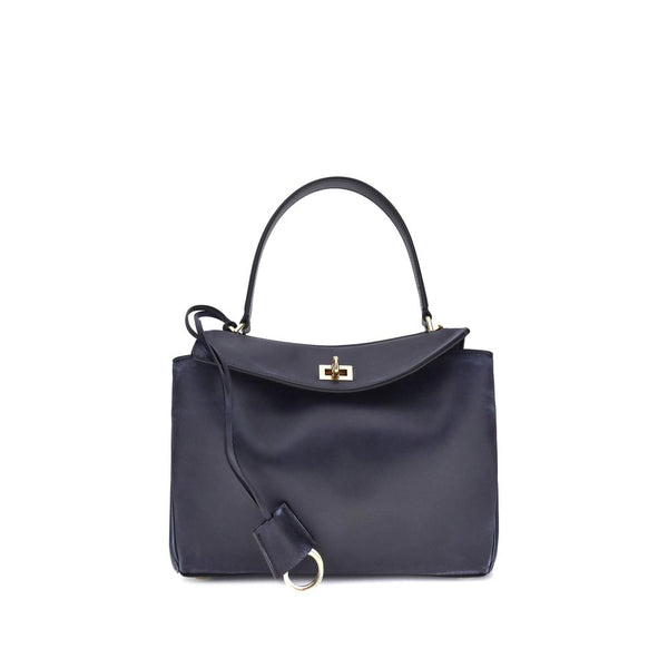 Balenciaga Rodeo Small Shoulder Bag Calf Leather Blue Women’s