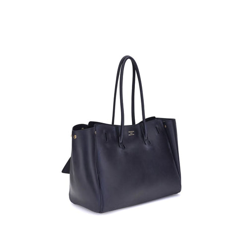 Balenciaga Bel Air Medium Carry All Bag – Black Calfskin – Antiqued Metal Hardware – Women’s