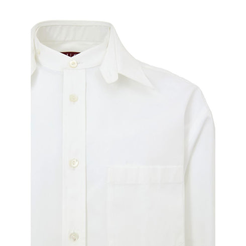 Gucci White Cotton Shirt