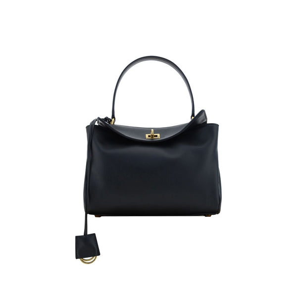 Balenciaga Rodeo Top Handle Bag Calf Leather Black - Women’s