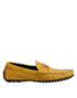 Dolce & Gabbana Yellow Exotic Leather Loafers Slip On Shoes