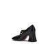 Chloé Janis Pumps Black Leather Women’s Designer Block Heel Shoes