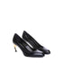 Alexander McQueen Armadillo Leather Pumps – Women's Black Sheepskin Heeled Shoes