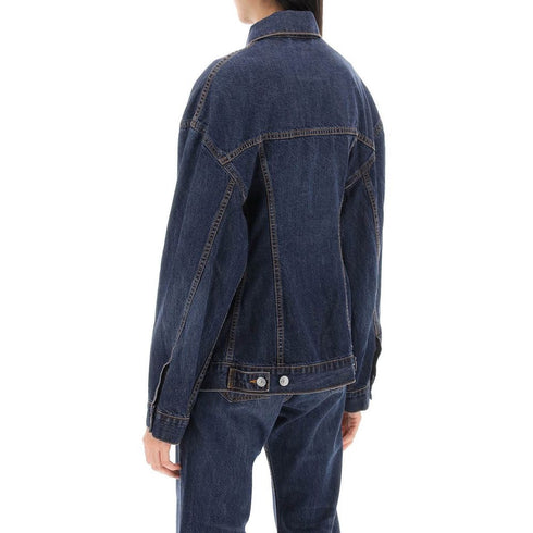 Balenciaga 'Hourglass' Denim Jacket