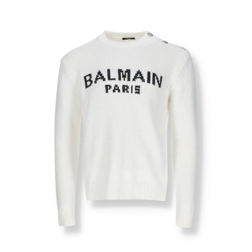 Balmain Cotton Logo Sweater