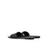 Bottega Veneta Amy Leather Mules Sandals – Black Lambskin Intrecciato Flat Slides for Women