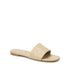 Bottega Veneta Amy Leather Sandals – Beige Lambskin Flat Slides for Women
