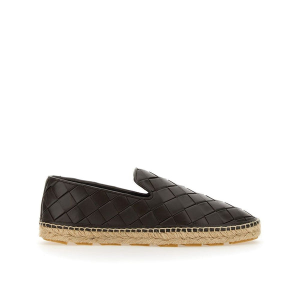 Bottega Veneta Jack Black Intreccio Leather Espadrilles