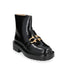 Bottega Veneta Monsieur Glossy Black Leather Ankle Boots – Women