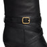 Celine Wiltern Knee High Boots in Black Calf Leather – Women’s