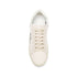 Saint Laurent Court Classic Low-Top Sneakers Shoes – White Canvas Leather Sneakers for Women