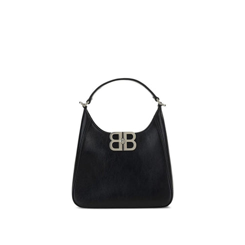 Balenciaga Small BB Black Lambskin Shoulder Bag – Women's