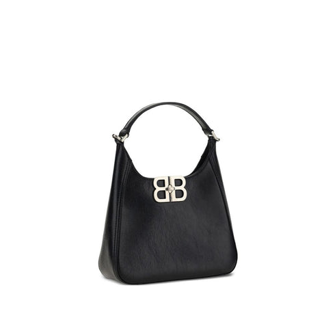 Balenciaga Small BB Black Lambskin Shoulder Bag – Women's
