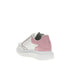 Alexander McQueen Larry Sneakers – White & Pink Calf Leather Oversized Shoes for Women