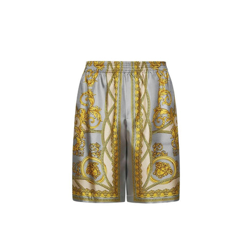 Versace La Coupe Des Dieux Silk Shorts
