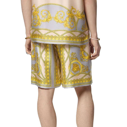 Versace La Coupe Des Dieux Silk Shorts