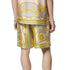Versace La Coupe Des Dieux Silk Shorts