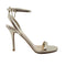 Valentino Garavani Gold Leather Heel Sandals – Women’s Luxury Heels