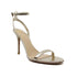 Valentino Garavani Gold Leather Heel Sandals – Women’s Luxury Heels
